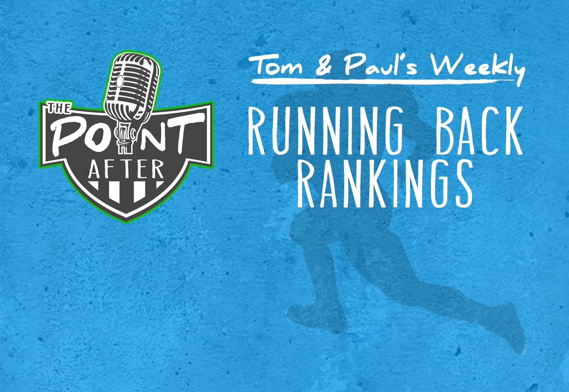 Week 7 Fantasy Football Running Back Rankings