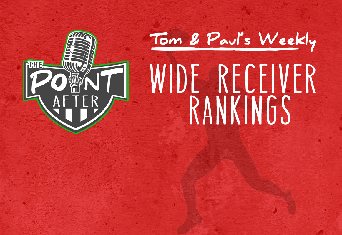 Week 7 Fantasy Football Wide Receiver Rankings
