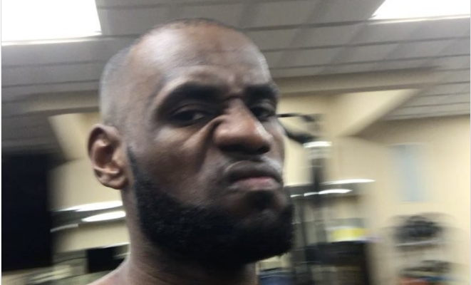 Bald Lebron